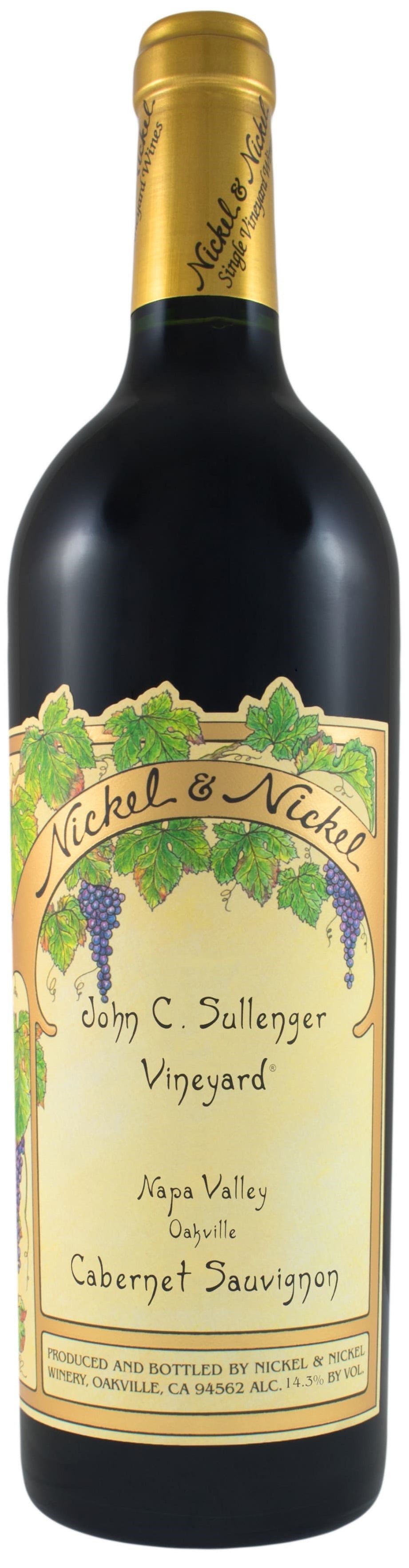 Nickel & Nickel Cabernet Sauvignon John C. Sullenger Vineyard 2019