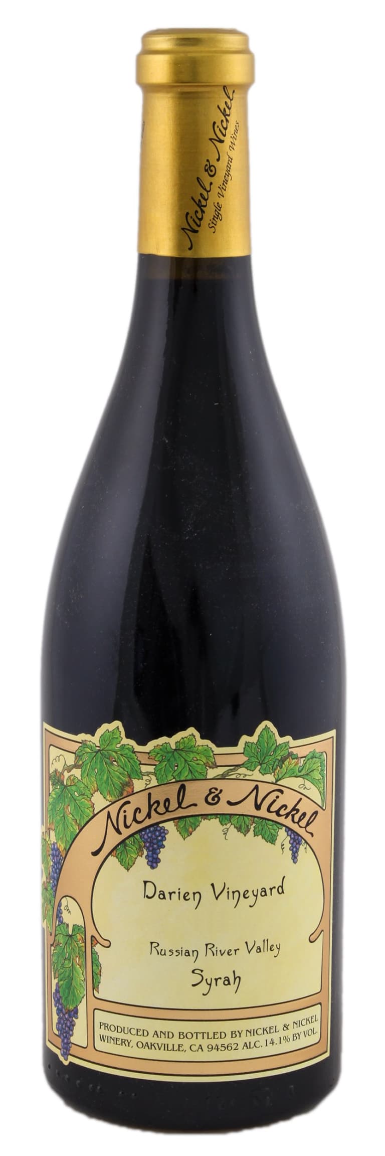 Nickel & Nickel Syrah Darien Vineyard 2014