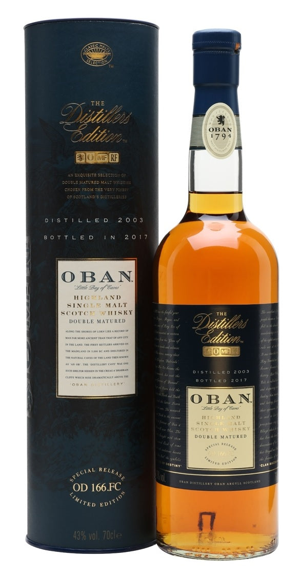 Oban Scotch Single Malt Distillers Edition