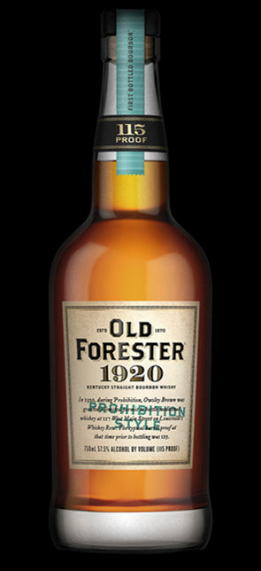 Old Forester Bourbon 1920 Prohibition Style