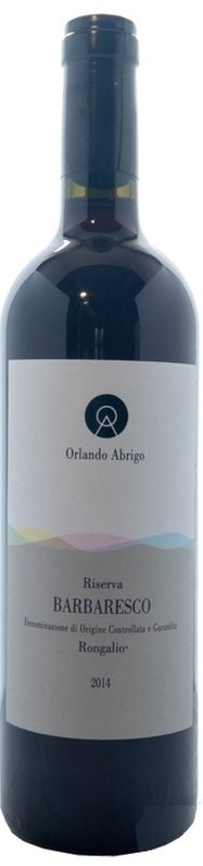 Orlando Abrigo Barbaresco Rongalio Riserva 2014