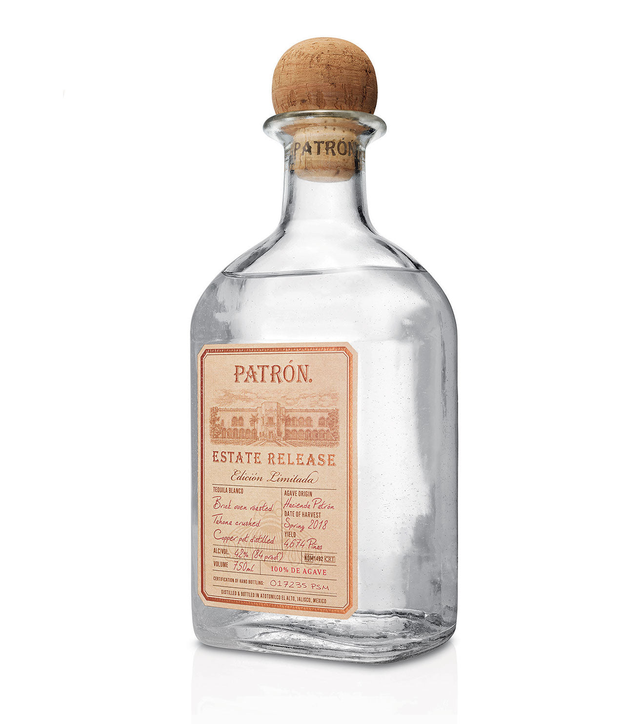 Patron Estate Release Limited Edition Silver Tequila