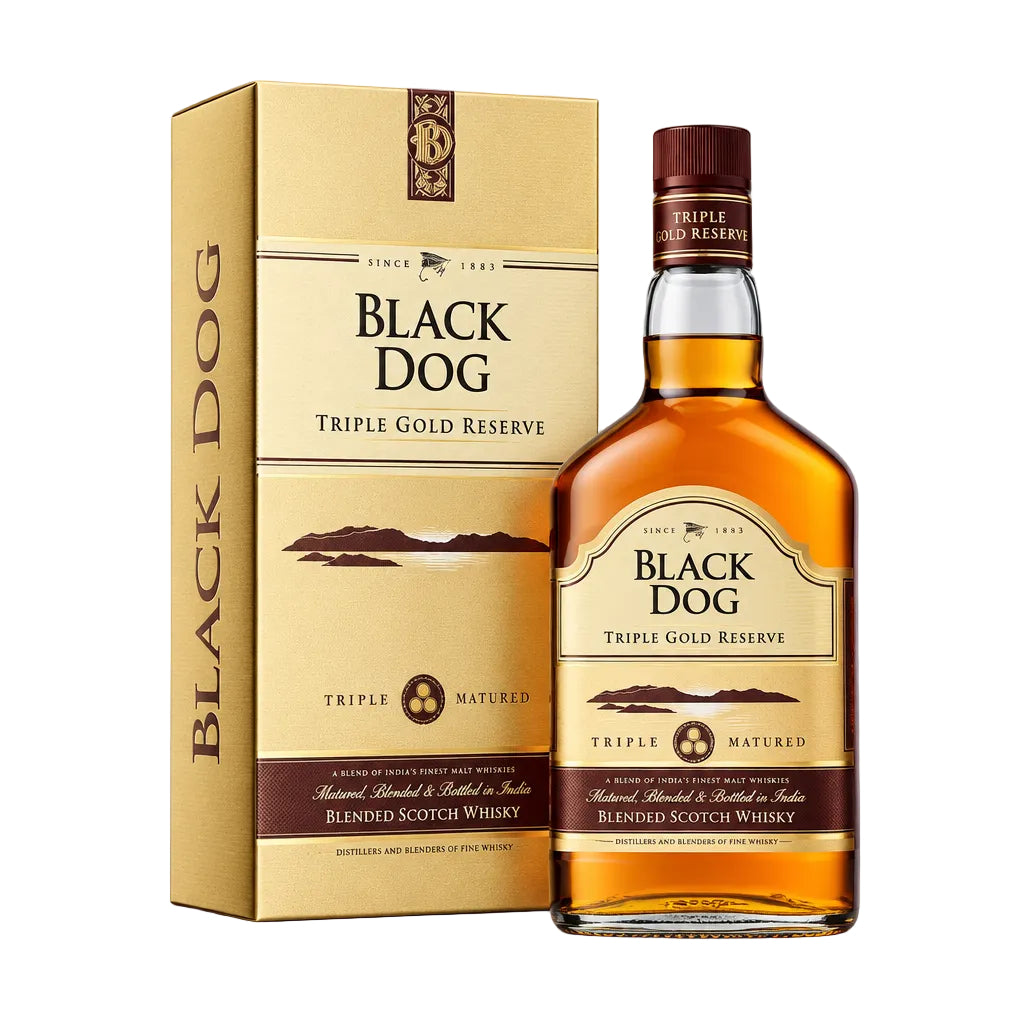 Black Dog Triple Gold Reserve Blended Scotch Whisky 750 ML