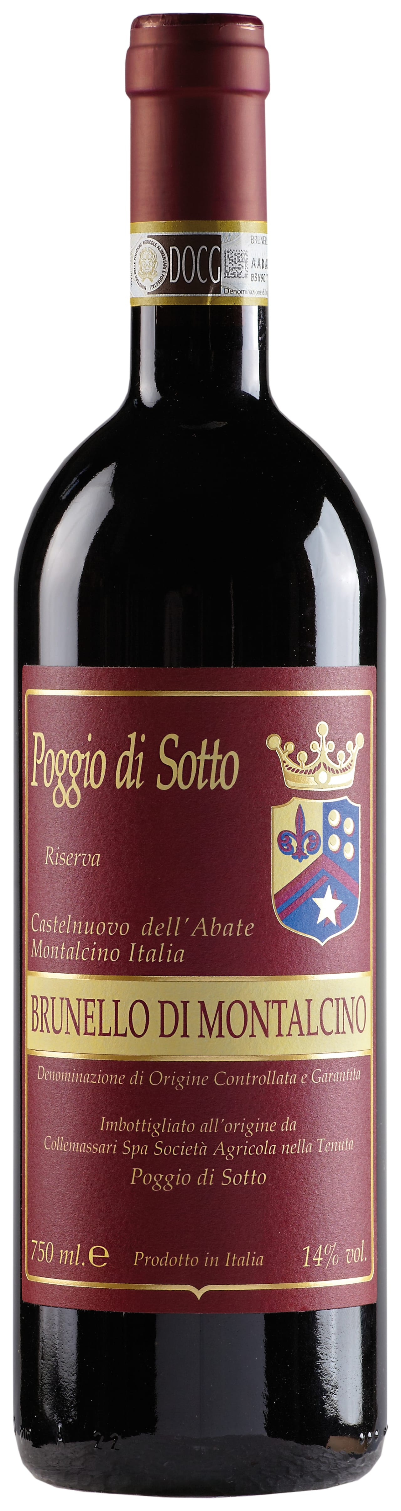 Poggio di Sotto Brunello di Montalcino Riserva 2010