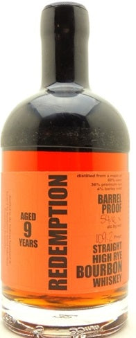 Redemption Bourbon Barrel Proof 9 Year