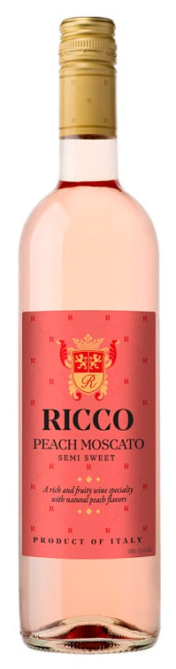 Ricco Peach Moscato Semi-Sweet NV