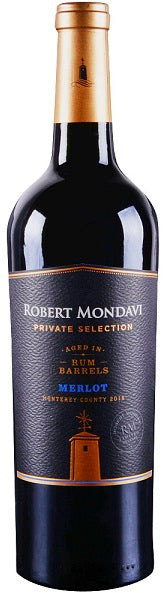 Robert Mondavi Merlot Private Selection Aged In Rum Barrels 2018