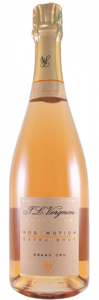 Rosemotion Grand Cru Extra Brut Rose, Champagne JL Vergnon