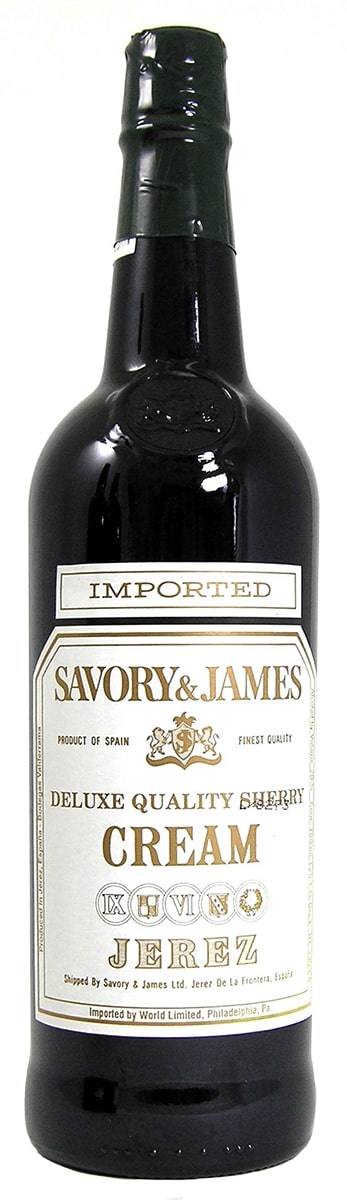 SAVORY & JAMES CREAM SHERRY GLASS