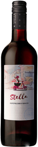 STELLA MONTEPULCIANO D'ABRUZZO DOC 6 CS SCREW CAP NL