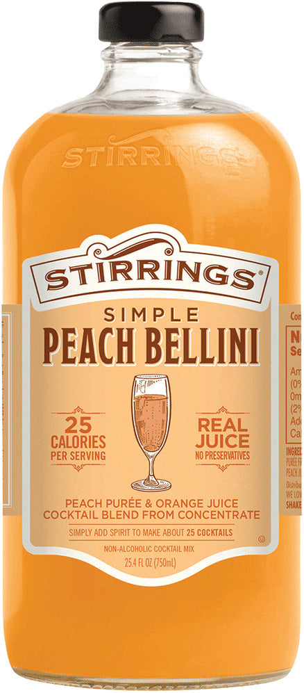 STIRRINGS PEACH BELLINI MIXER