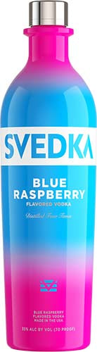 SVEDKA BLUE RASPBERRY VODKA