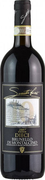 Sassetti Livio Brunello di Montalcino Dieci 2007