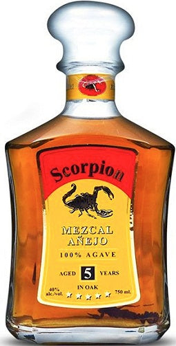 Scorpion Mezcal 5 Year Old Añejo Mezcal(Case Only)
