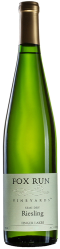 Fox Run Vineyards Riesling Semi-Dry 2017