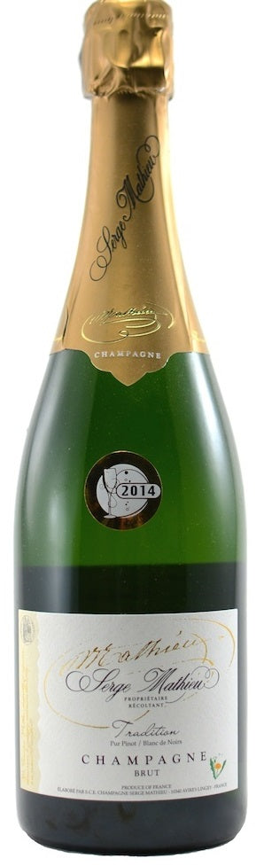 Serge Mathieu Champagne Brut Blanc de Noirs Cuvee Tradition