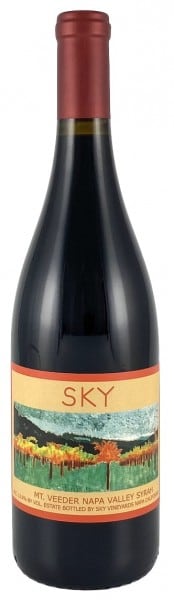 Sky Vineyards Syrah Mount Veeder Napa Valley 2015
