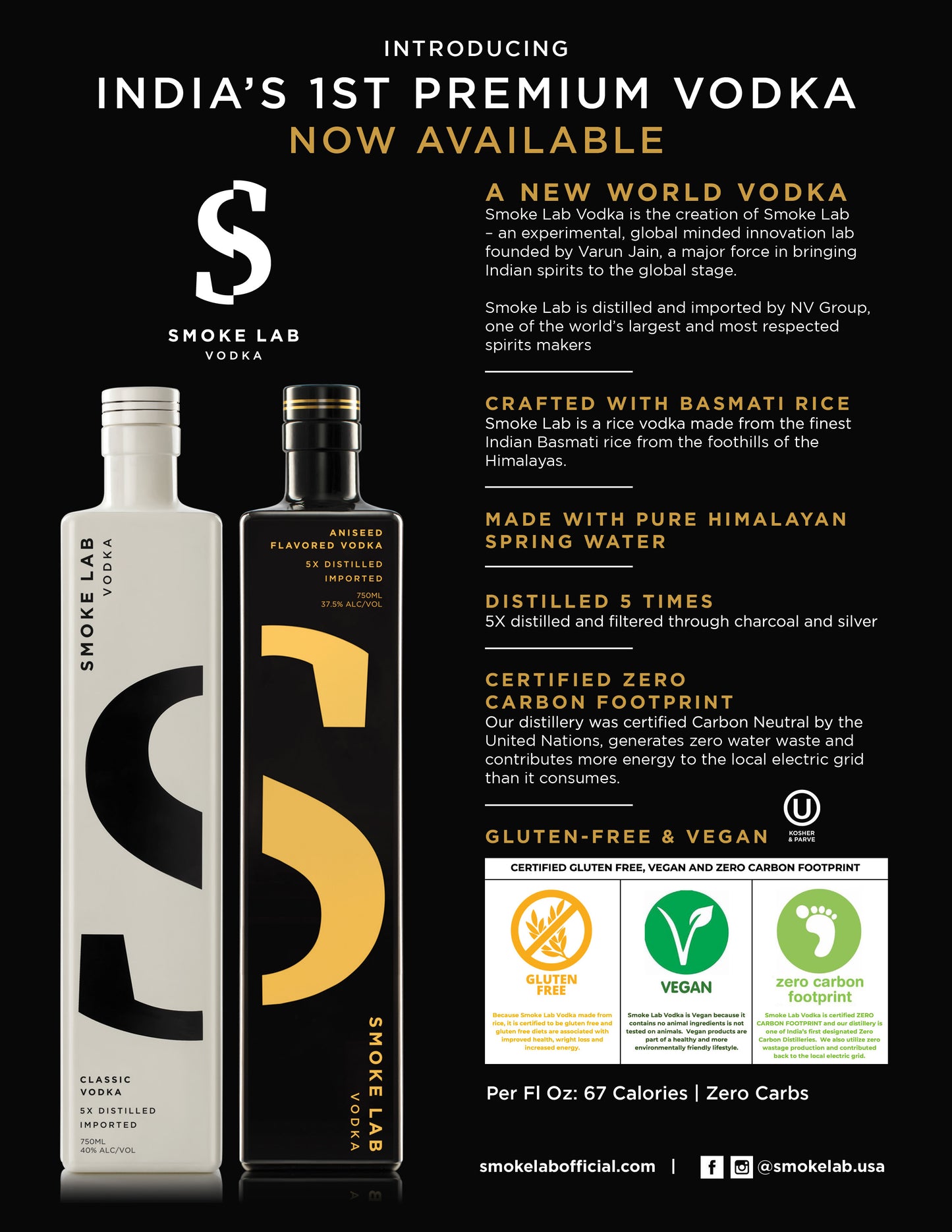 Smoke Lab Aniseed Vodka