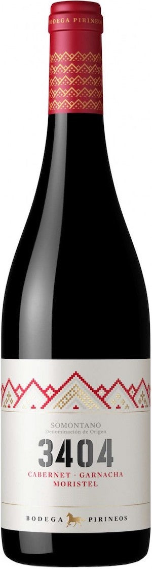 Somontano Tinto '3404', Bodega Pirineos 2020