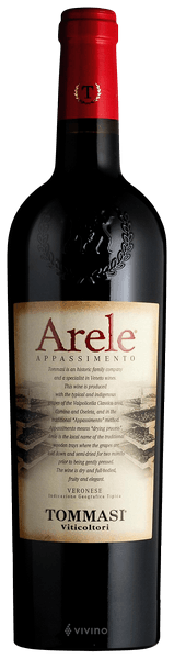 TOMMASI ARELE APPASSIMENTO 2016