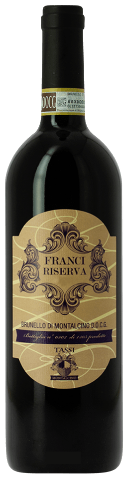 Tassi 'Franci Riserva' Brunello di Montalcino DOCG NO SAMPLES 2015