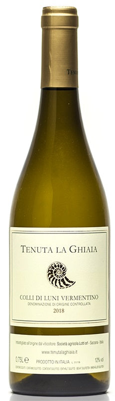 Tenuta La Ghiaia Udicinodi Vermentino Nero Colli Luni DOC 12/750 2018