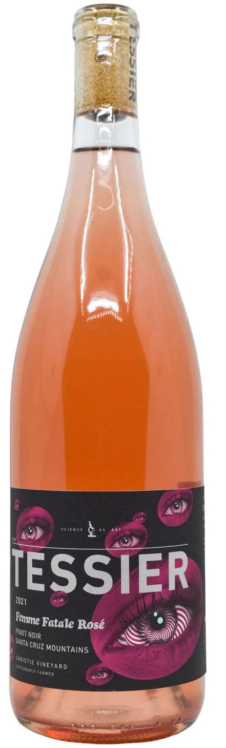 Tessier Femme Fatale Rose Pinot Noir 2021 (750ml/12) 2021