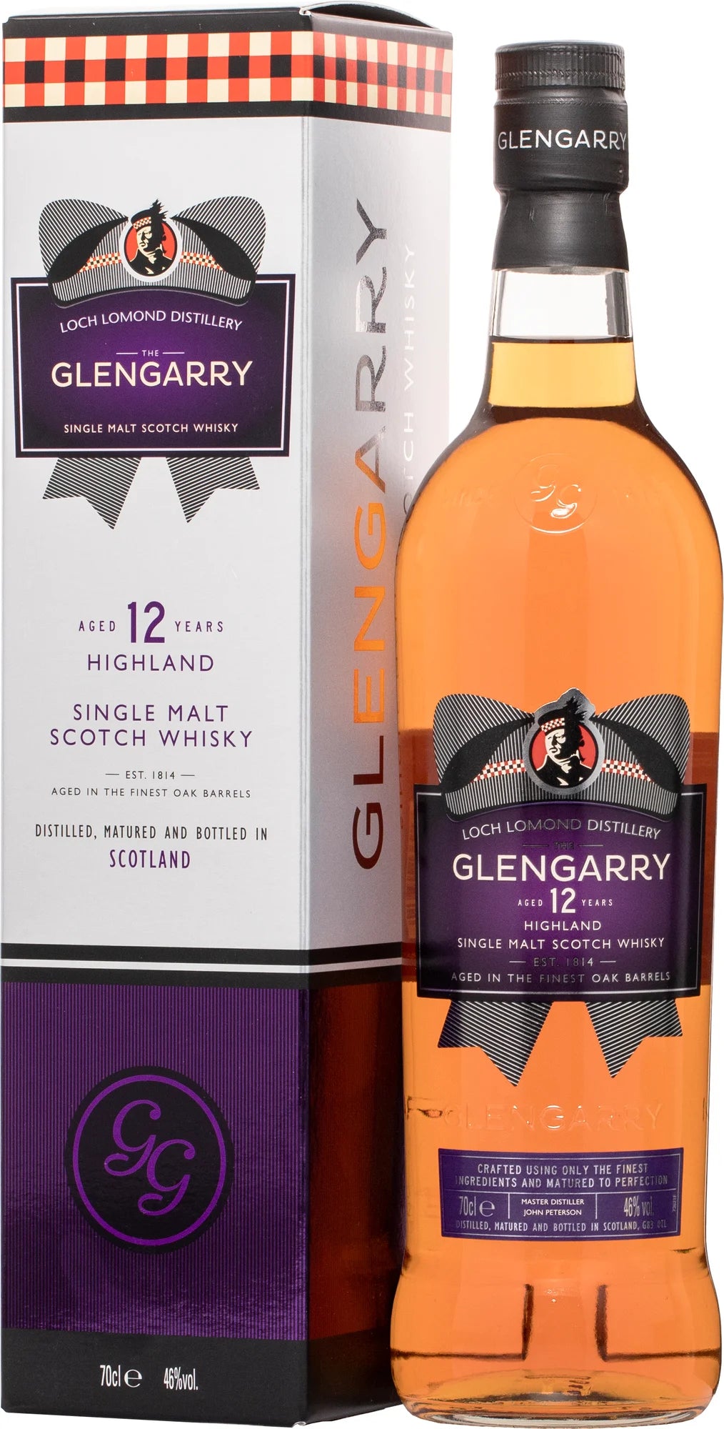 The Glengarry 12 Year Old Highland Single Malt Scotch Whisky