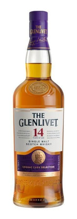 The Glenlivet Scotch Single Malt 14 Year Cognac Cask