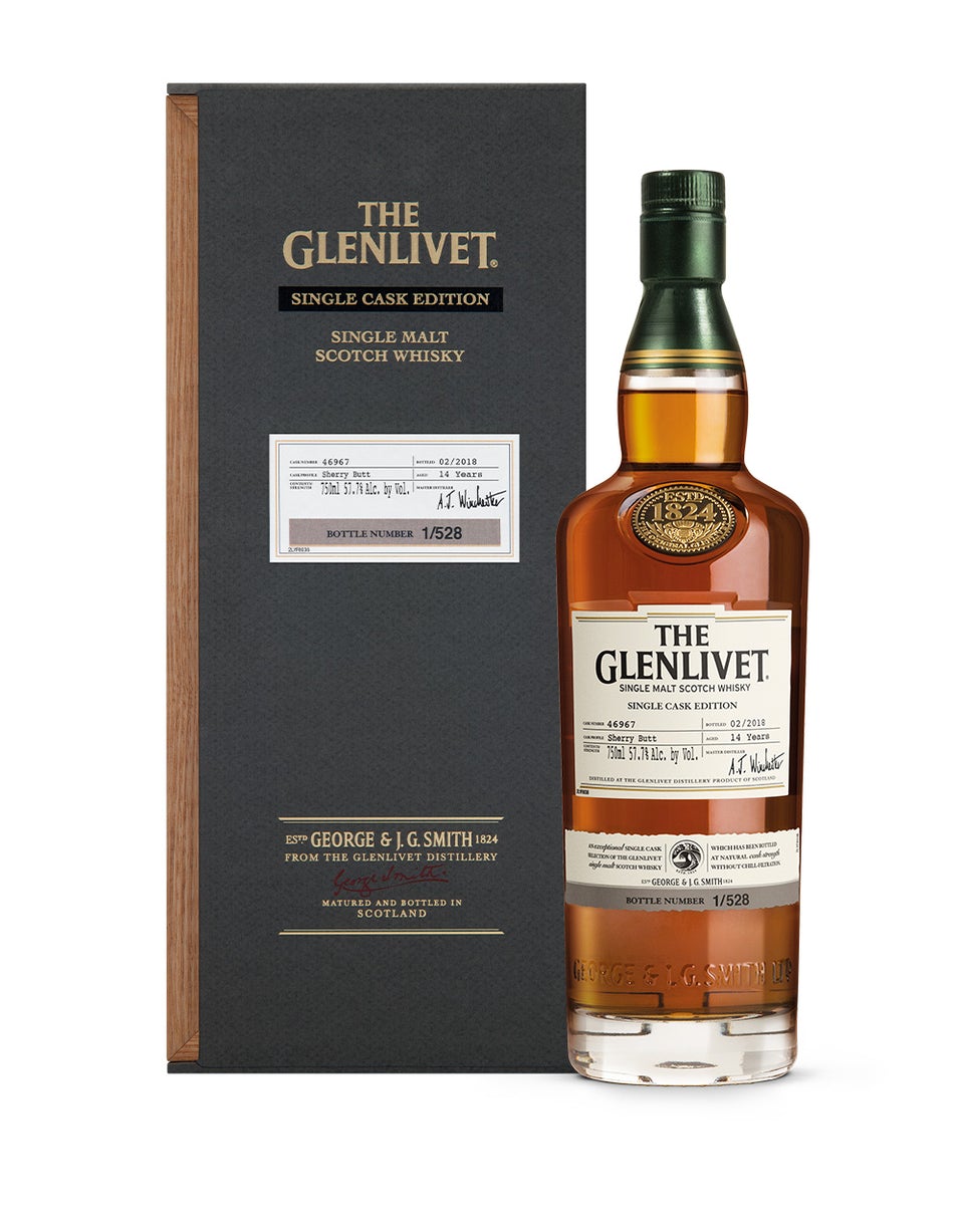 The Glenlivet Single Cask Edition Sherry Butt Cask No #79830