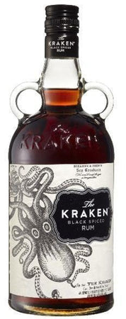 The Kraken Black Spiced Rum White Label