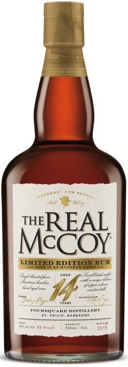 The Real Mccoy Rum 14 Year Limited Edition