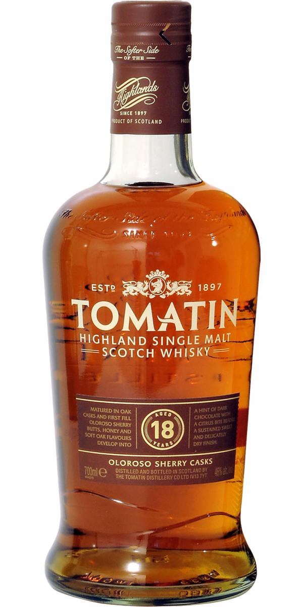 Tomatin Scotch Single Malt 18 Year 2018