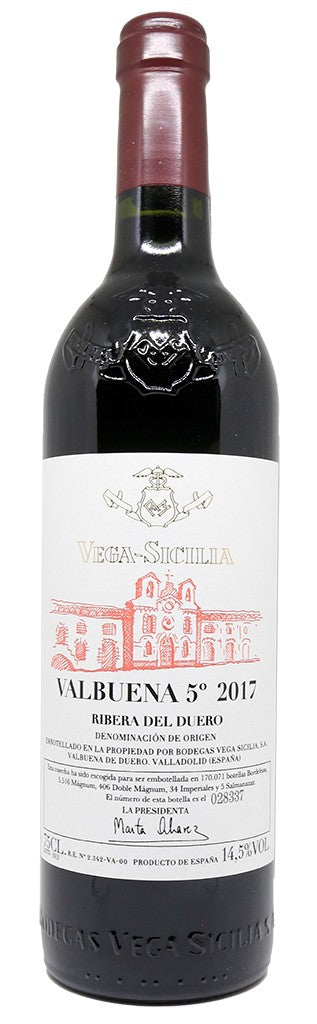 VEGA SICILIA VALBUENA 5 2018