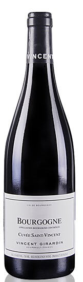 V GIRARDIN BOURGOGNE ST VINCENT ROUGE 18