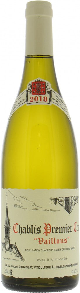 VINCENT DAUVISSAT CHABLIS 1ER CRU VAILLONS 2018