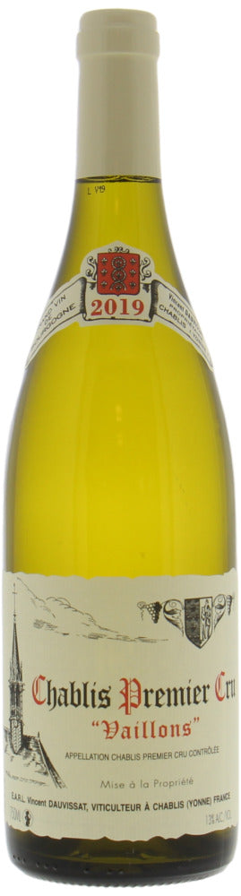 VINCENT DAUVISSAT CHABLIS 1ER CRU VAILLONS 2019