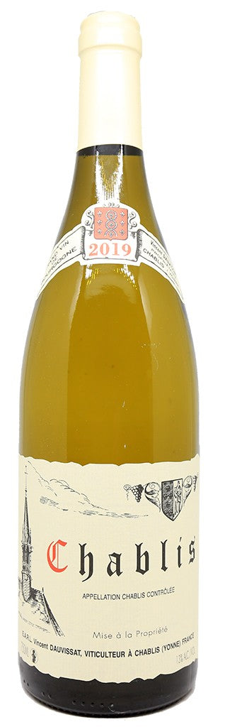 VINCENT DAUVISSAT CHABLIS 2019