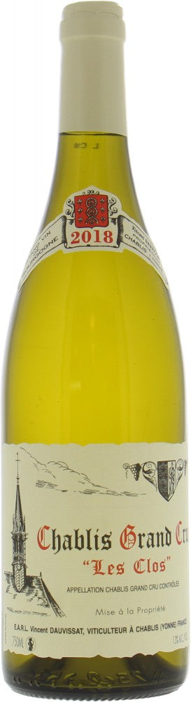 VINCENT DAUVISSAT CHABLIS GRAND CRU LE CLOS 2018