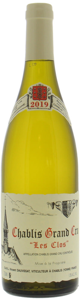 VINCENT DAUVISSAT CHABLIS GRAND CRU LE CLOS 2019