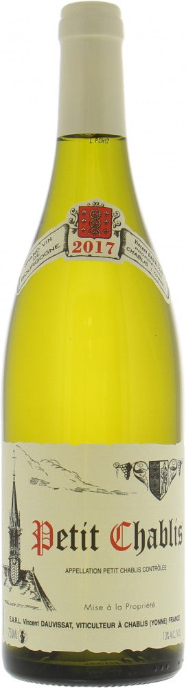 VINCENT DAUVISSAT PETIT CHABLIS 2017