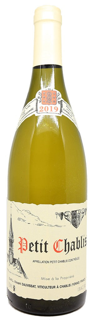 VINCENT DAUVISSAT PETIT CHABLIS 2019