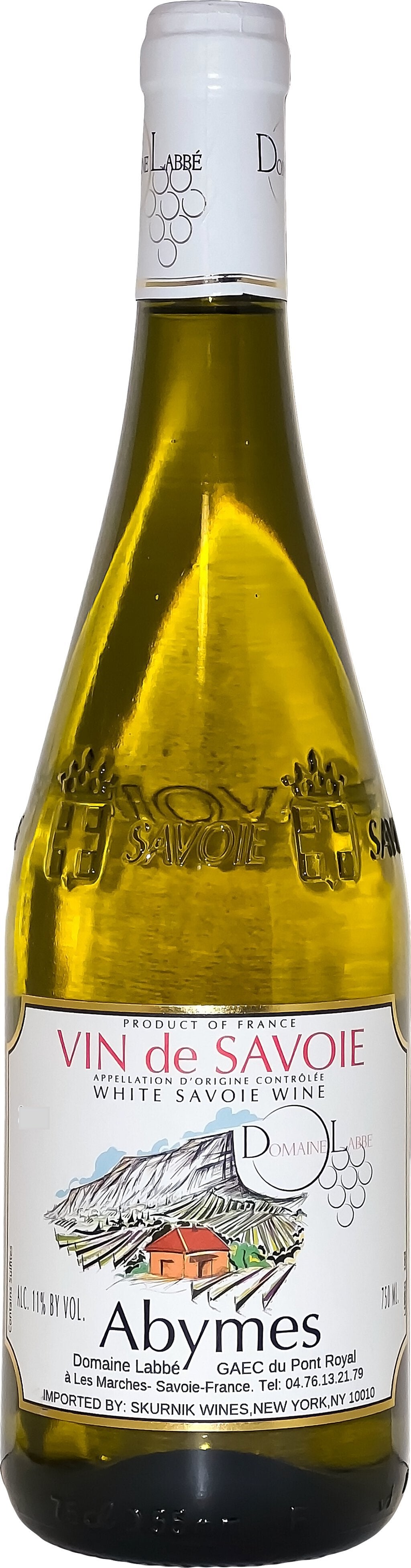 Vin de Savoie "Abymes", Roger Labbe 2020