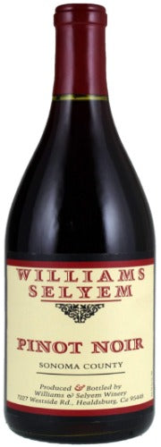 Williams Selyem Pinot Noir Sonoma County 2019