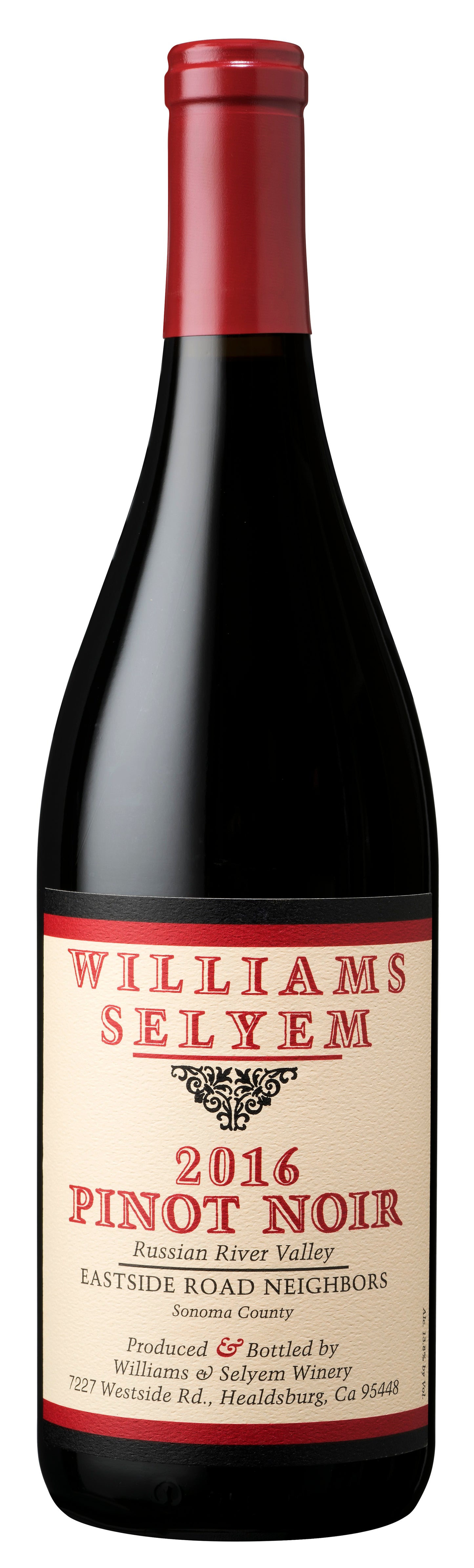 Williams Selyem Pinot Noir Eastside Road Neighbors 2016