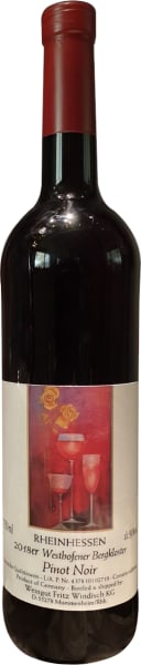 Windisch Westhofener Bergkloster Rheinhessen Pinot Noir 2018 2018
