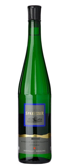 Winkeler Jesuitengarten Riesling Spatlese, Spreitzer 2019