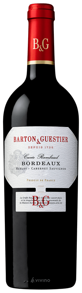 Barton & Guestier Bordeaux Red Blend 2019