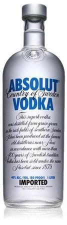 Pack de 4 Vodka Absolut Blue 1.75 L Absolut Blue