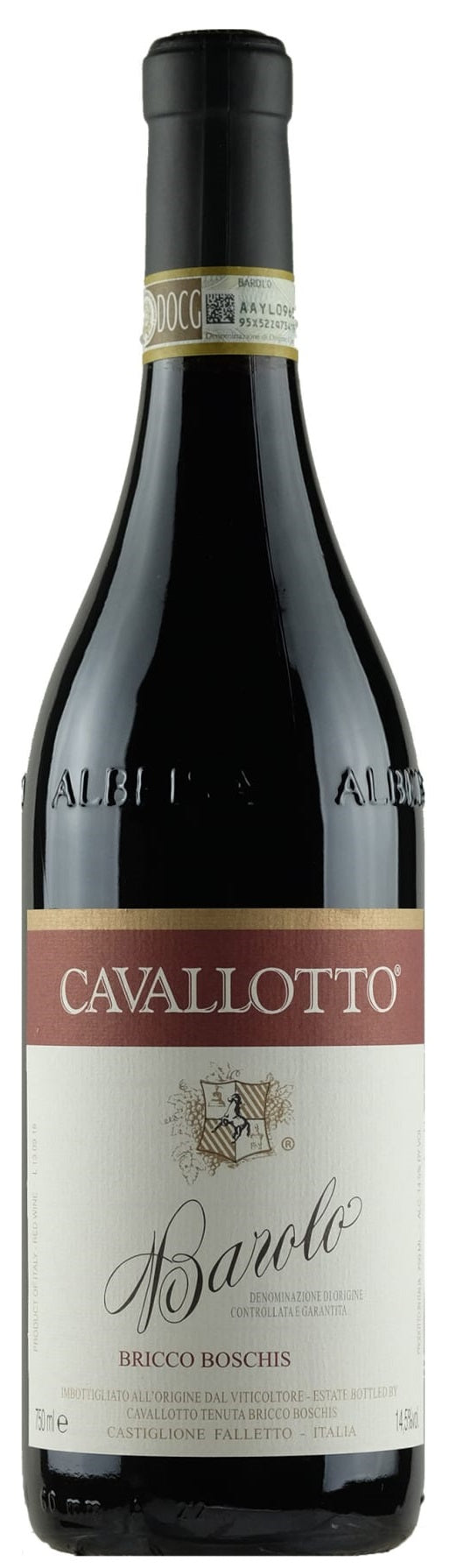 Barbera d'Alba 'Bricco Boschis-Cuculo', Cavallotto 2018